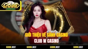 Giới thiệu về sảnh casino CLUB W CASINO