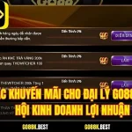 Các Khuyến Mãi Cho Đại Lý Go88 – Cơ Hội Kinh Doanh Lợi Nhuận